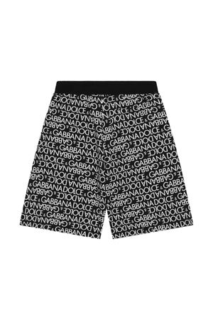 black cotton shorts DOLCE E GABBANA KIDS | L4JQR1HS7MNHNXCW